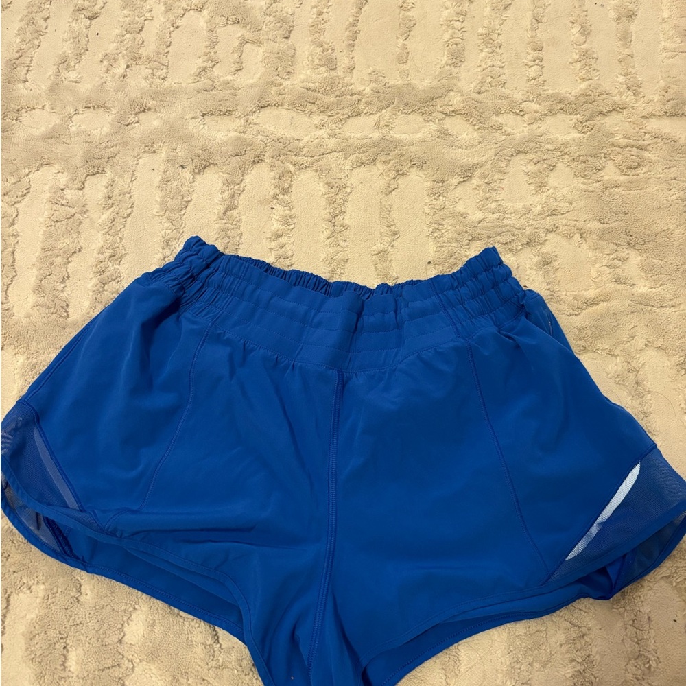 Lululemon Athletica Vibrant Blue Athletic Shorts